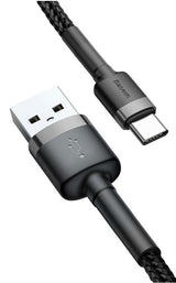 Baseus Cafule USB-kabel USB 2.0 0,5 m USB A USB C 0,48 Gbit/sek. Sort