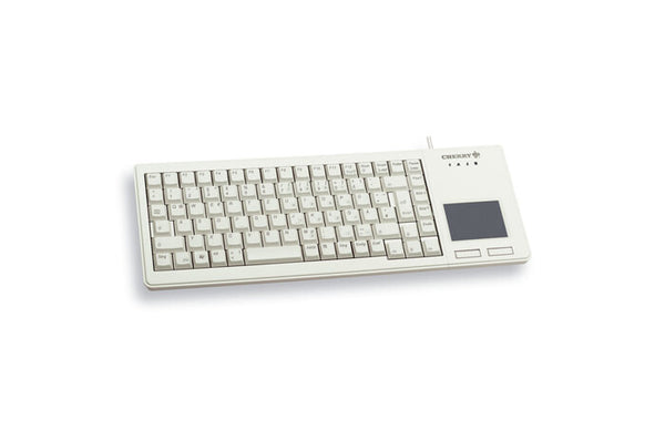 CHERRY XS Touchpad tastatur Universel USB QWERTY US engelsk Grå