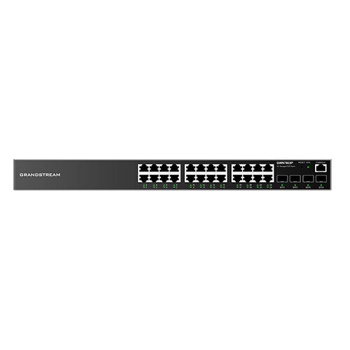 Grandstream Networks GWN7803 netværksswitch Administreret L2+ Gigabit Ethernet (10/100/1000) Sort