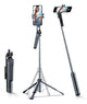 Wozinsky 5907769384554 selfiestang Smartphone Sort