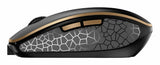 CHERRY JD-9100IT-2 tastatur Mus inkluderet Hjemme/kontor RF trådløs + Bluetooth QWERTY Italiensk Sort, Bronze