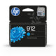 HP 912 Original Ink-blækpatron, cyan