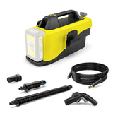 Kärcher OC 6-18 højtryksrenser Stående Batteri 200 l/t Sort, Grå, Gul