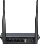 Inter-Tech RPD-600 trådløs router Hurtigt ethernet Dual-band (2,4 GHz / 5 GHz) Sort