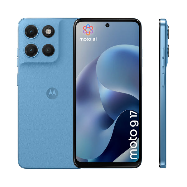 Motorola moto g17 17,1 cm (6.72") Dual SIM Android 15 USB Type-C 8 GB 128 GB 5200 mAh Blå