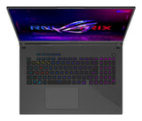 ASUS ROG Strix G18 G814FP-S9006W AMD Ryzen™ 9 9955HX Laptop 45,7 cm (18") WQXGA 32 GB DDR5-SDRAM 1 TB SSD NVIDIA GeForce RTX 5070 Wi-Fi 6E (802.11ax) Windows 11 Home Tysk Grå