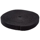 StarTech.com HKLP25 kabelsamler Krog og løkke kabelbinder Nylon Sort 1 stk