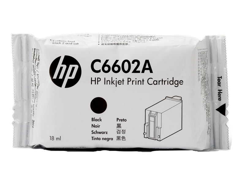 HP Inkjet-printerpatron, generisk, sort