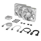 Corsair iCUE LINK RX120 RGB Computerkabinet Ventilator 12 cm Hvid 3 stk