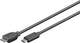Goobay 67995 USB-kabel USB 2.0 0,6 m Micro-USB B USB C 5 Gbit/sek. Grå