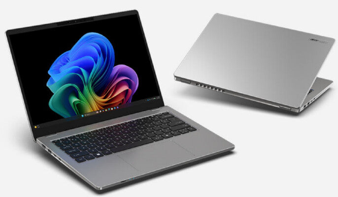 Acer TravelMate TMP214-57-TCO-75AA Copilot+ PC Intel Core Ultra 7 355 Laptop 35,6 cm (14") WUXGA 16 GB DDR5-SDRAM 512 GB SSD Wi-Fi 7 (802.11be) Windows 11 Pro QWERTZ Tysk