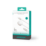 JOYROOM S-IW012 oplader til mobil enhed Universel Hvid USB Trådløs opladning Hurtig opladning Indendørs