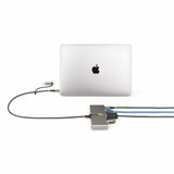 StarTech.com 5G2A1SGBB-USB-C-HUB dockingstation Ledningsført USB 3.2 Gen 1 (3.1 Gen 1) Type-C Grå