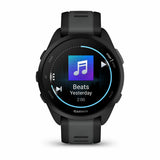 Garmin Forerunner 165 Music 3,05 cm (1.2") AMOLED 43 mm Digital 390 x 390 pixel Berøringsskærm Sort GPS (satellit)