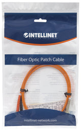 Intellinet 1m LC/ST InfiniBand og fiberoptisk kabel Orange