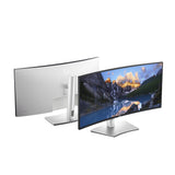 DELL UltraSharp U3824DW computerskærm 95,2 cm (37.5") 3840 x 1600 pixel Wide Quad HD+ LCD Sort, Sølv