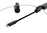 Deltaco Modulær HDMI-adapterring, HDMI til USB-C, sort
