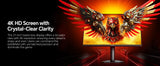 Koorui G2741L computerskærm 68,6 cm (27") 3840 x 2160 pixel Quad HD Sort