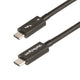 StarTech.com TBLT4MM50CM Thunderbolt kabel 0,5 m 40 Gbit/sek. Sort