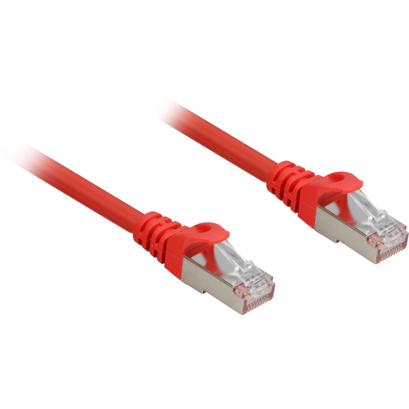 Sharkoon Cat.6a SFTP netværkskabel Rød 2 m Cat6a S/FTP (S-STP)
