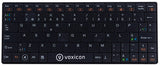 Voxicon SM411 tastatur Kontor RF trådløst QWERTY Nordisk Sort