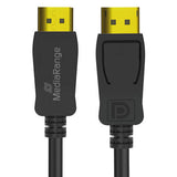 MediaRange MRCS248 DisplayPort kabel 2 m Sort