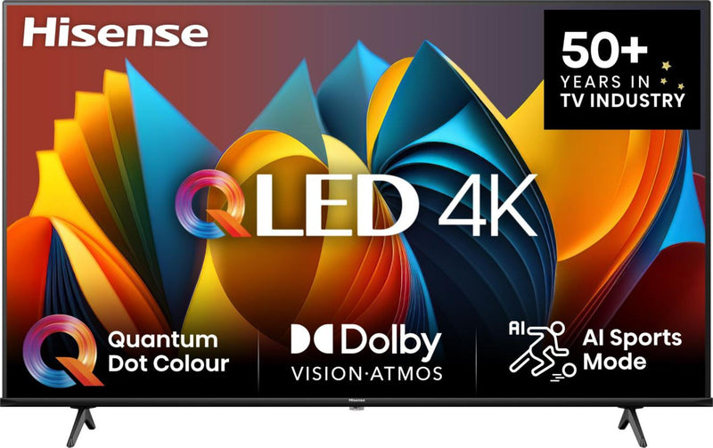 Hisense His 75E77NQ ( cm ( Zoll)) 190,5 cm (75") 4K Ultra HD Smart TV Wi-Fi Sort 350 cd/m²