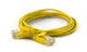 Wantec 7282 netværkskabel Gul 0,2 m Cat6a U/UTP (UTP)