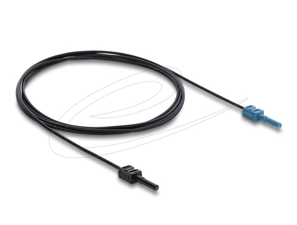 DeLOCK 91024 fiber adapter 1 stk Sort, Blå