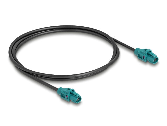 DeLOCK 90336 koaxial kabel 1 m HDMTD Z Sort