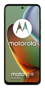 Motorola moto g15 power 17,1 cm (6.72") Dual SIM Android 15 4G USB Type-C 8 GB 256 GB 6000 mAh Grøn