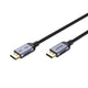 UNITEK C1626GY01-2M DisplayPort 2.1 Black Sort, Grå