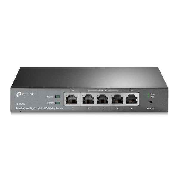 TP-Link TL-R605 kabelforbundet router Gigabit Ethernet Sort
