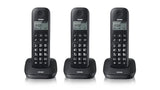 Brondi Gala Trio DECT telefon Nummervisning Sort