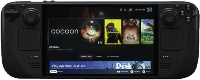 Valve Steam Deck bærbar spilkonsol 1 TB Sort