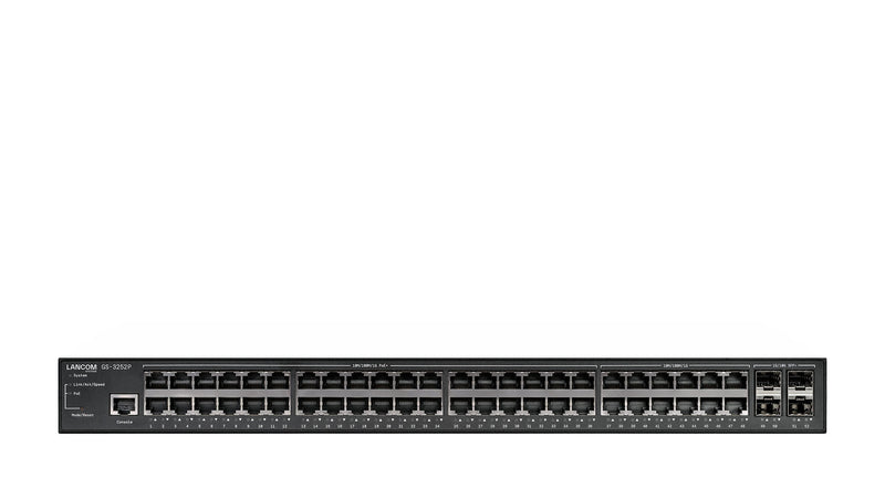 LANCOM GS-3252P Administreret L3 Gigabit Ethernet (10/100/1000) Strøm over Ethernet (PoE) 1U Sort