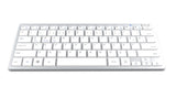 Inca IBK-569BT tastatur Hjem Bluetooth Metallic, Sølv