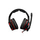 Modecom VOLCANO GHOST Headset Ledningsført Spil Sort, Rød