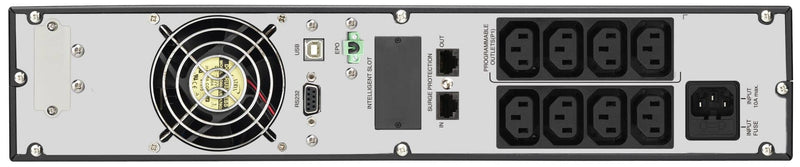 FSP Eufo 2k UPS-enhed Interaktivt indgangsstik 2 kVA 1800 W 8 AC stikkontakt(er)