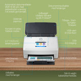 HP ScanJet Enterprise Flow N7000 snw1 Skanner med papir-tilførsel 600 x 600 dpi A4 Hvid
