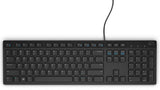 DELL KB216 tastatur Universel USB AZERTY Belgisk Sort