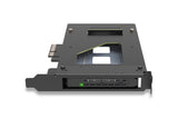 Icy Dock MB111VP-B drevkabinet SSD kabinet Sort 2.5"