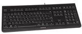 CHERRY KC 1000 tastatur Hjem USB Schweizisk Sort