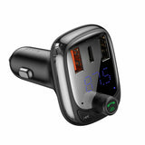 Baseus CCMT000101 FM-sender 87,5 - 108 MHz Bluetooth Sort