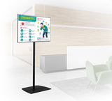 B-Tech BT8572 139,7 cm (55") Gulv Sort
