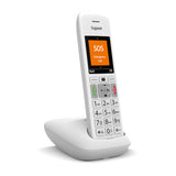Gigaset E390 Analog/DECT-telefon Nummervisning Hvid