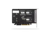 Icy Dock MB842MP-B drevkabinet SSD kabinet Sort, Sølv M.2