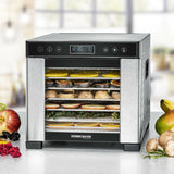 Rommelsbacher DA 650 hydreringsmaskine til mad Sort, Rustfrit stål 600 W