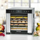 Rommelsbacher DA 650 hydreringsmaskine til mad Sort, Rustfrit stål 600 W