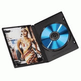 Hama 00051276 optisk disk etui Smykkeboks 1 diske Sort